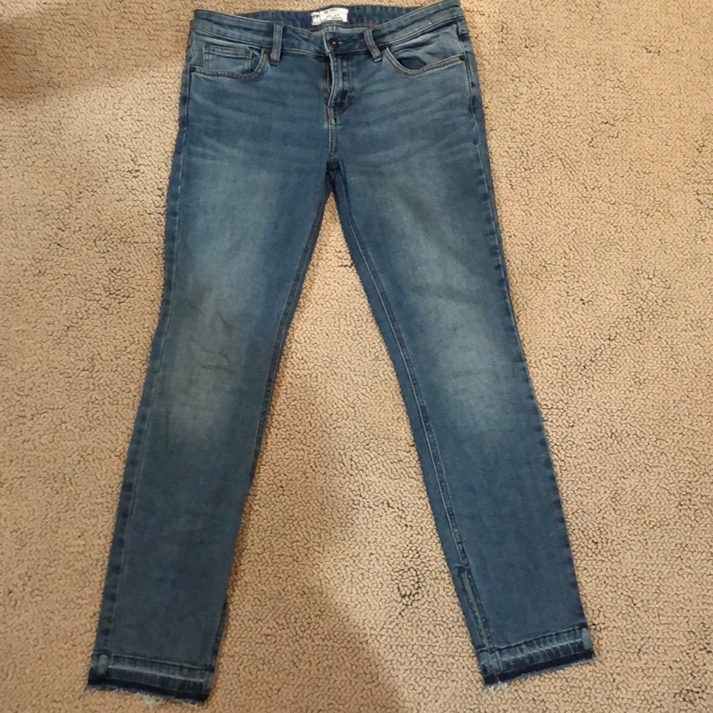 Free People cropped jeans